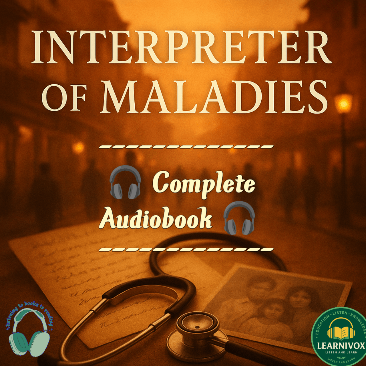 Cover of Connect Through Stories in Hindi: Interpreter of Maladies Audiobook for Heartfelt Tales