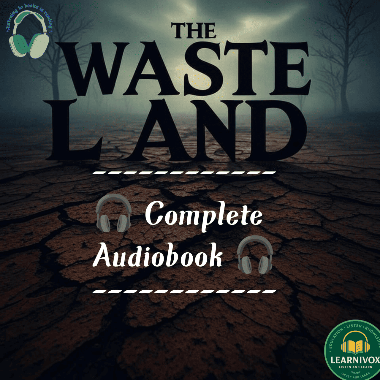 Cover of The Waste Land by T. S. Eliot | Full Audiobook & Poetry Analysis in Hind